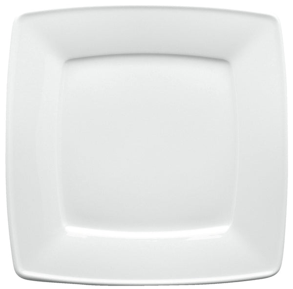 talerz płaski Melbourne; 28x28 cm (DxS); biały; kwadrat; 6 sztuka / opakowanie