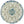 talerz płaski Nostal; 30 cm (Ø); niebieski; okrągły; 4 sztuka / opakowanie