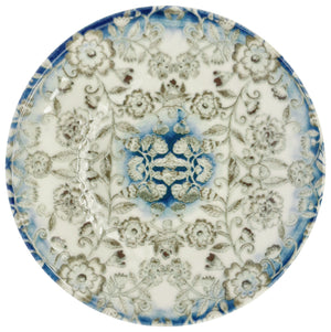 talerz płaski Nostal; 30 cm (Ø); niebieski; okrągły; 4 sztuka / opakowanie