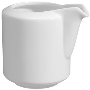 dzbanek Base bez uchwytu ; 150ml, 8x7 cm (ØxW); biały; okrągły; 6 sztuka / opakowanie