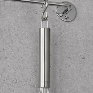 Schneebesen; 25 cm (D); srebro