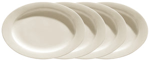 półmisek Skyline owalny; 33.5x23.5x3.6 cm (DxSxW); biel kremowa; owalny; 4 sztuka / opakowanie