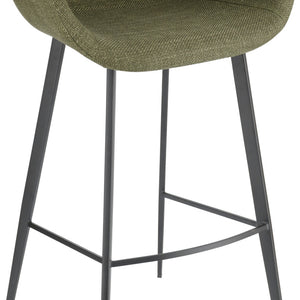Barstuhl Limea; 57x54x102 cm (SxGxW); siedzisko oliwka