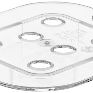 kratka ociekowa GN Trigno do 1/6; Größe GN 1/6, 11.8x10.6 cm (DxS); transparentny