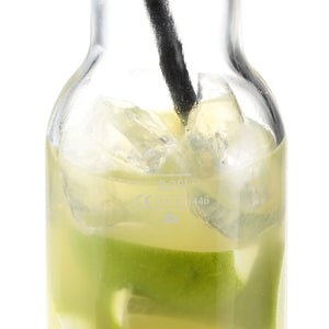 karafka Purity; 330ml, 7.8x17.5 cm (ØxW); transparentny; okrągły; 0.25 l Füllstrich, 6 sztuka / opakowanie