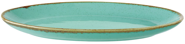 półmisek Sidina owalny; 24x18x2.8 cm (DxSxW); turkusowy; owalny; 6 sztuka / opakowanie