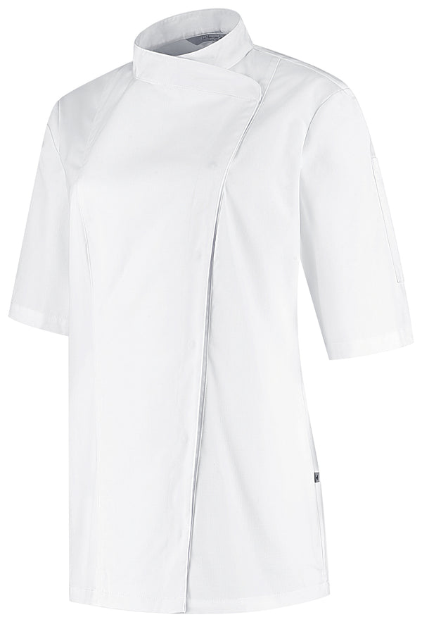 Damenkochjacke Brunelle; Kleidergröße XS; biały