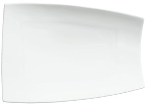 półmisek Contrast prostokątny płaski; 29x20.5x3 cm (DxSxW); biały; 3 sztuka / opakowanie
