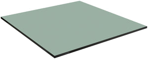 Outdoor-HPL Tischplatte Compa quadratisch; 69x69 cm (DxS); zielony miętowy; kwadrat