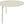 Outdoor-Beistelltisch Naira klein; 65x28.5 cm (ØxW); Platte beżowy
