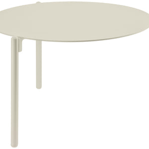 Outdoor-Beistelltisch Naira klein; 65x28.5 cm (ØxW); Platte beżowy