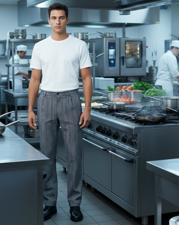 spodnie kucharskie męskie Hubert