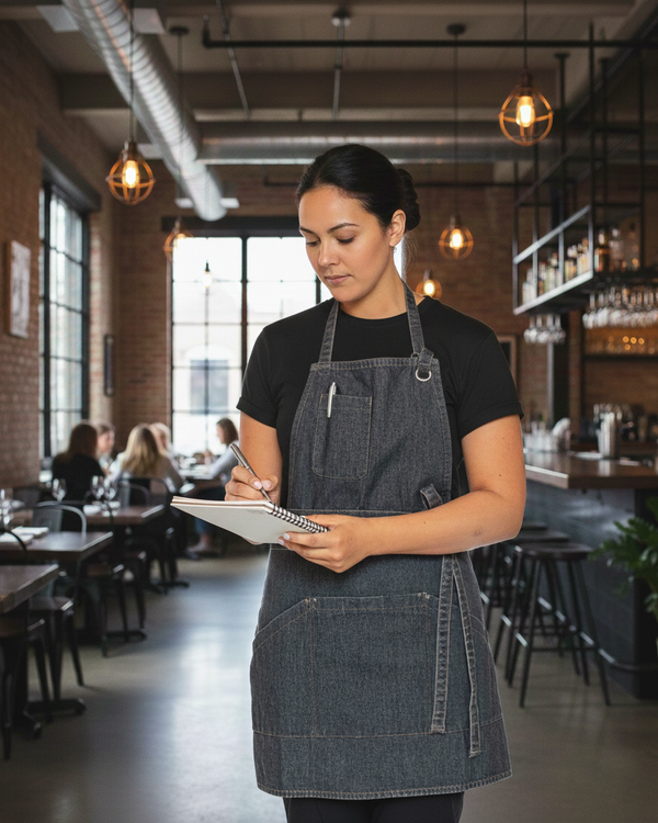 fartuszek jeansowy Ina