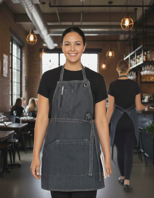 fartuszek jeansowy Ina