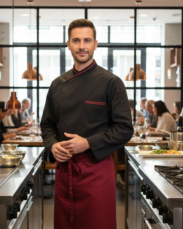 bluza kucharska męska Jonas długi rękaw