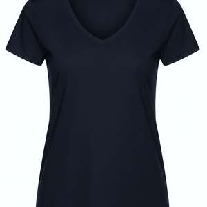 T-shirt damski V-neck