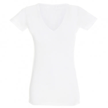 T-shirt damski V-neck