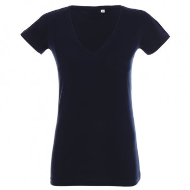 T-shirt damski V-neck