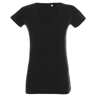 T-shirt damski V-neck