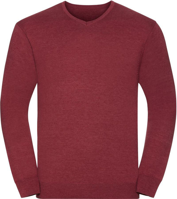 Sweter męski z długim rękawem Rusty V-neck