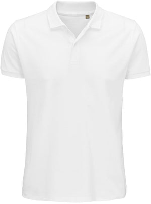 Koszulka polo męska z organicznej bawełny