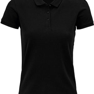 Koszulka polo damska z organicznej bawełny