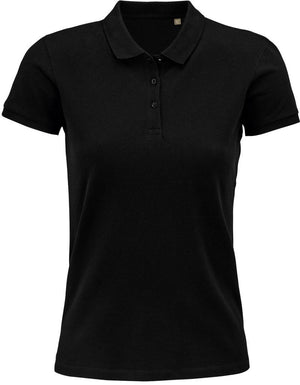 Koszulka polo damska z organicznej bawełny
