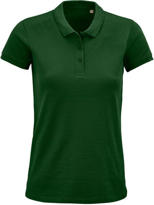 Koszulka polo damska z organicznej bawełny