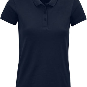 Koszulka polo damska z organicznej bawełny