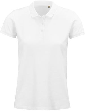 Koszulka polo damska z organicznej bawełny