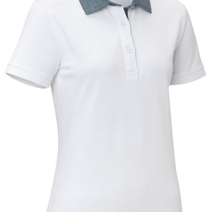 Koszulka polo damska Cato Chambray