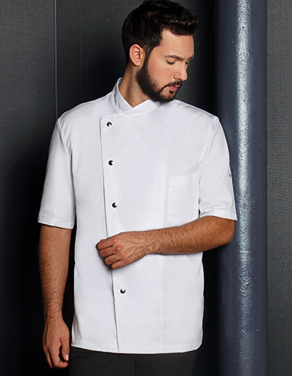 Bluza kucharska męska Franco krótki rękaw