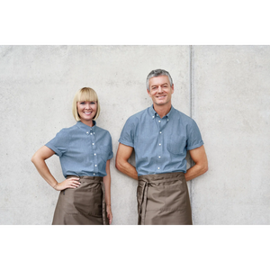 bluzka damska Chambray krótki rękaw